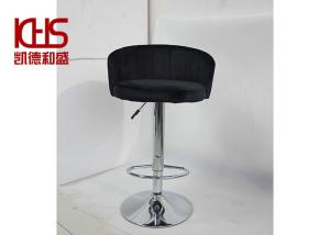 Quality 160mm Adjustable Counter Height Bar Stools Black Leather Upholstery Bar Stools wholesale