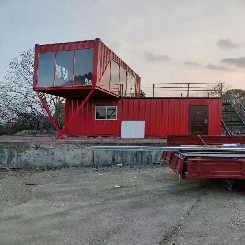 Luxury Detachable Prefab Fat Pack Container House For Modern Villa