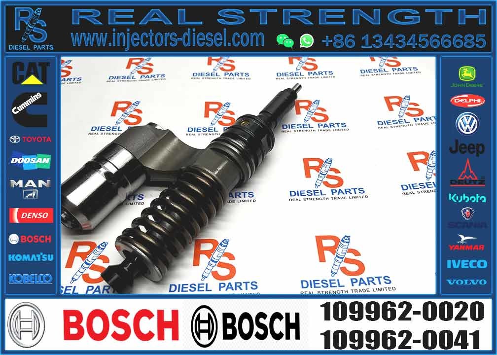 Huida Original or OEM Common Rail Fuel Injector Assembly 0986445102 0986445103 0986455002 107755-0420 109962-0020