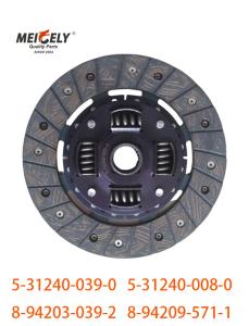 Quality Original 5-31240-039-0 Clutch Disc 5-31240-008-0 For Isuzu Truck wholesale