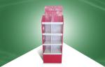 4 Tire POS Cardboard Display Shelf Cardboard Retail Display Stands