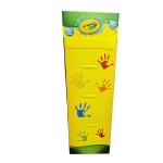 Retail Cardboard Advertising Dispaly Units Assembled Packaging Customizable