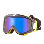 Womens Reflective Snow Goggles Fashion Design Green Color Lightweignt Adjustable