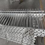 Powder Coated Aluminium Handrail Profile Extrusions Electric Winch Glass Railing