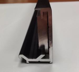 Quality 6063 T5 Aluminium Door Partition Fence Profiles Clip Bracket wholesale