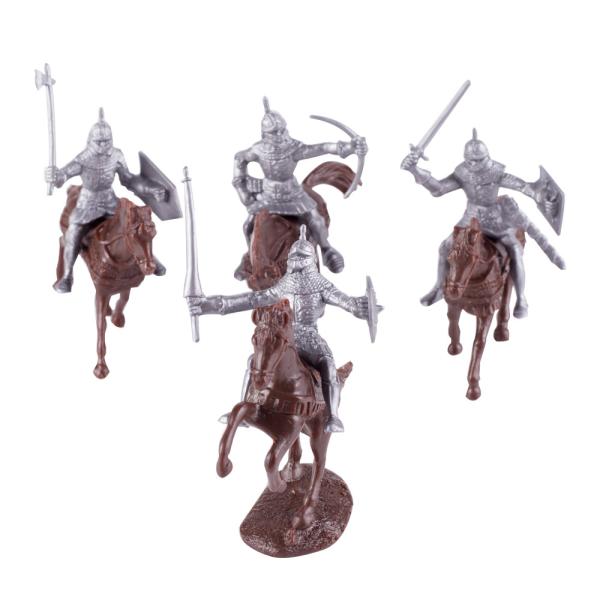 Medieval soldier warrior mini figure war horse minion castle knight model