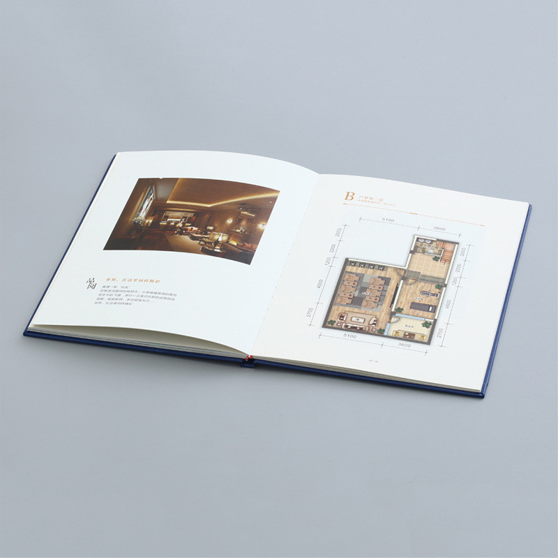 Embossing Varnishing Hardcover Book Printing Services Flexographic Printing