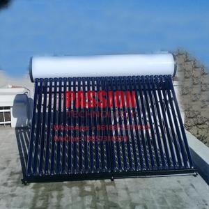 Quality 150L Vacuum Tube Solar Water Heater 300L White Water Tank Solar Pool Heating Collector 58x1800 Tubes wholesale