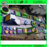 Sea Inflatable water gmae slides inflatable water park for sale Giant water game
