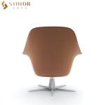 Leather Upholstered Modern Leisure Chair Home Restaurant Furniture