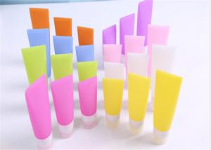Quality Colorful Travel Bottle Set , Customized Size Silicone Travel Bottles wholesale