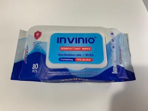Quality Medical Clinical Alcohol 75% Disinfectant Wet Wipes wholesale
