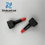 24/410 Plastic Twist Top Cap Black And White Plastic Disposable Dropper Needle