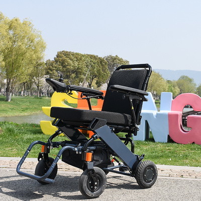 Electric Disabled Mobility Collapsible Wheelchairs 6km/H