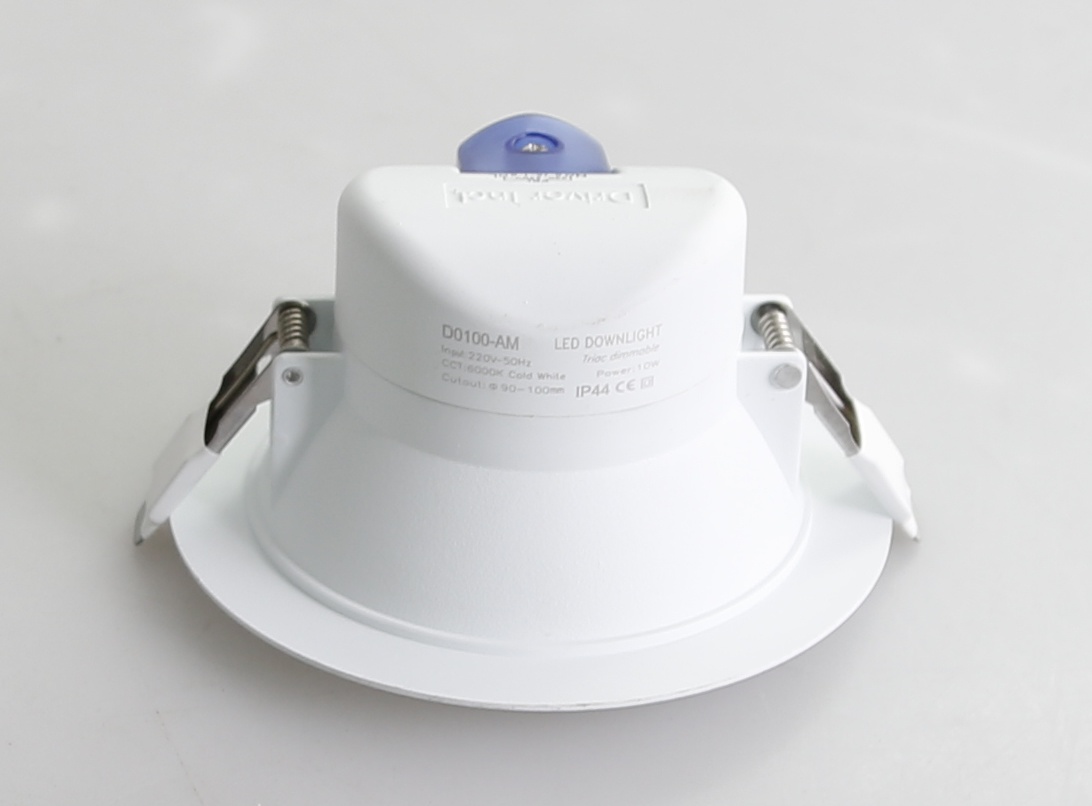 IP44 Integration Commercial Lighting Fixture 9w Led Downlight Dimmable 90 Beam Angle