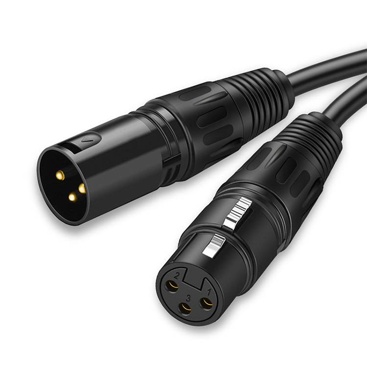 OEM HiFi Microfono Microphone 3 PIN XLR Connector Audio Jack Male To XLR Female DMX Cable
