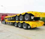 Heavy Machine Carrier Low Loader Gooseneck Truck Trailer