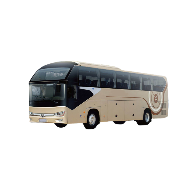 Used 50 Seats Luxury LHD Coach Bus with Powerful Engine and Manual Transmission