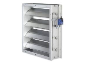 Quality Stainless Steel Duct Isolation Dampers , Flue Gas Desulphurizing Baffle Damper wholesale