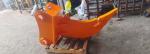 Doosan DX340-DX380 Excavator Ripper Attachment In Soil Ground