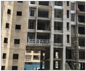 Quality Indonesia 6 meters 630kg ZLP630 temporary suspended platform gondola for BMU wholesale