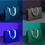 Custom Order Acceptable Boutique Shopping Bolsa De Papel with Customized Logo