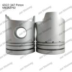 6D22-3AT Engine Piston Chamber Size 80mm 3.3Kx3x4mm ME052792 For Mitsubishi