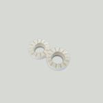 White stud welding ceramic ring for high hardness Bridge