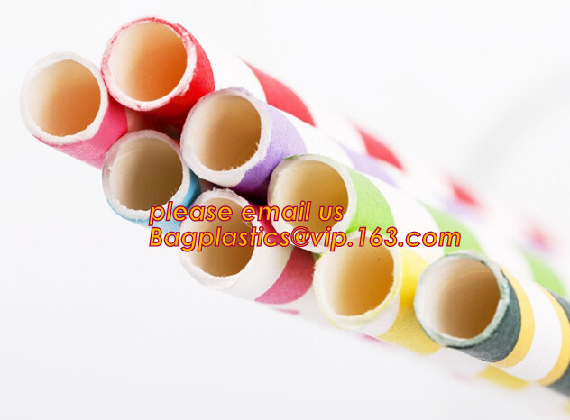 Custom printed colors polka dot striped paper straw,Biodegradable Eco Friendly No-dye Brown Natural Kraft Paper Straw