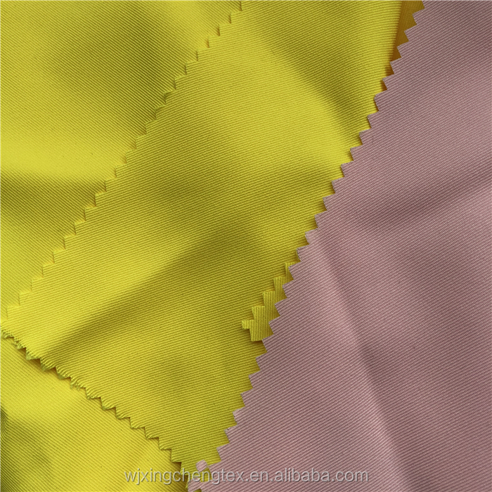 Plain Style 100% Recycled Polyester Fabric GRS Certificated RPET Fabric For Outfits