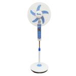 High Speed 12V DC Brush Motor Fan 16 Inch Solar Rechargeable