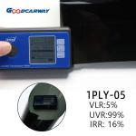 Carbon Window Tint Dyed Film 1.2mil 1.5mil 3 Years Warranty No Color Fade