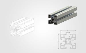 Quality 4080 T Slotted Aluminium Extrusion Profile 45 Series Customized wholesale