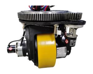 Quality Forklift Drive Part AGV Drive Wheel Brushed 48V DC Motor For Robot Wheels wholesale