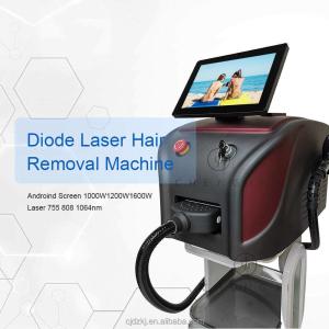 Quality 808nm Diode Laser Hair Removal Machine 2000W Diode Laser Machine For Hair Removal wholesale