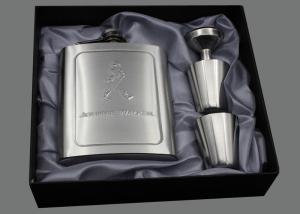 Quality Customized 7 Oz Liquor Hip Flask , Warm Wine Bottle Stainless Steel Alcohol Flask wholesale