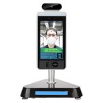 8 Inch LCD Display Auto 150cm Temperature Scanner Kiosk