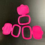Waterproof Wet Tissue Flip Lid FDA 65mm Repurpose Baby Wipe Lids