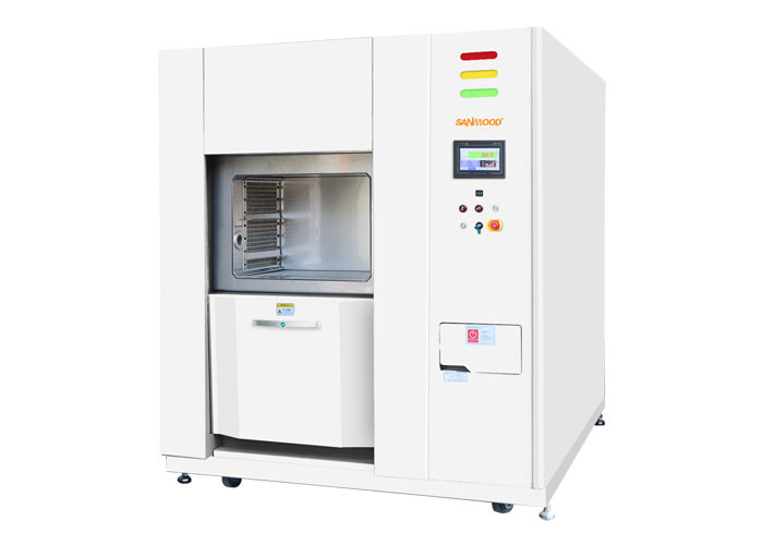 Touch Screen Thermal Shock Chamber Air To Air 3 Zone For Car Accessory Testing