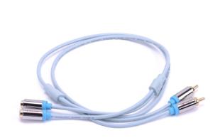 Quality Professional Male To Female 2 RCA Audio Cable , Cellphone / DVD Player Cable wholesale