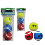 dog fetch toy tennis ball