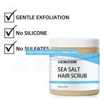 Cleansing Purifying Sea Salt Beauty Hair Shampoo Hair Scalp Scrub