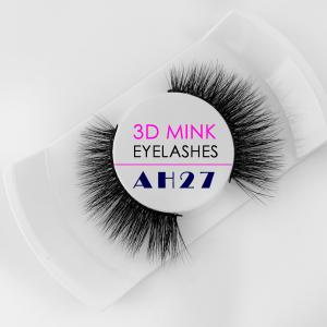 Quality Real Siberian 17mm Mink Lashes , Multi Layered Type Black Mink Lashes wholesale