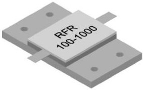 4Ohm-400Ohm Flange Mount 1000 Watt Resistor 25.4*26.4mm