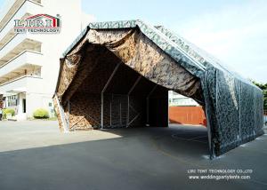 Quality Military Aircraft Hangar Tent Structure with Aluminum Frame and Green PVC wholesale