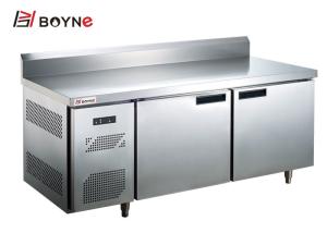 Quality Ventilated Commercial Workbench Refrigerator Double Door chiller or freezer wholesale