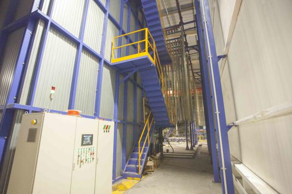 Metal Coating Machinery Vertical Powder Coating Lines Manufacturer Curing Oven