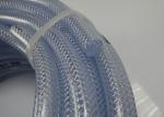 Food Grade PVC Braided Hose Pipe Clear PVC Flex Hose REACH Standard Anti Erosion