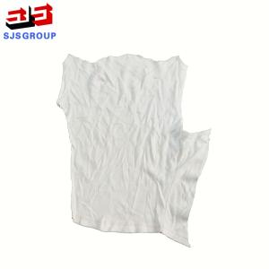 Quality Pure White 40*50cm 100kg/Bale Industrial Cleaning Rags wholesale