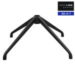 Replacement Office Chair Metal Base polished Aluminum Alloy With Casters